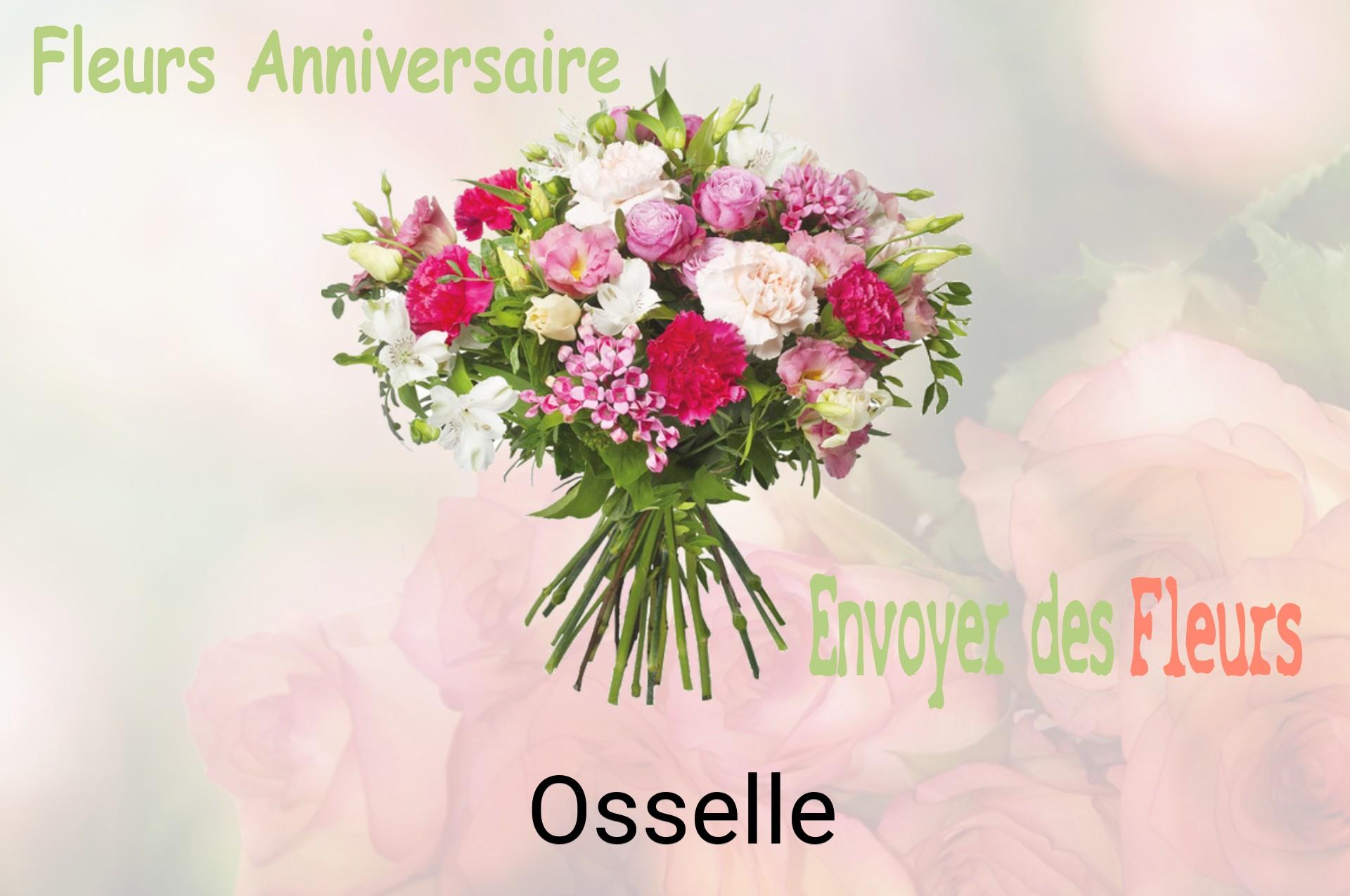 Bouquet de fleurs d’anniversaire livré à Osselle