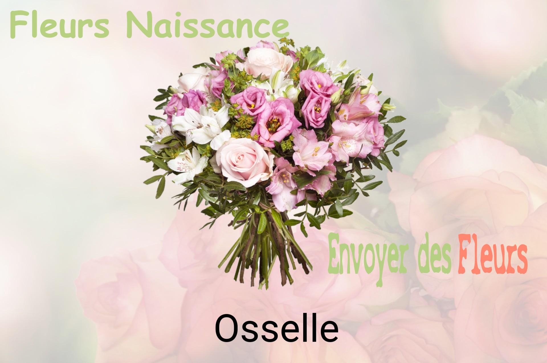 Bouquet de fleurs de naissance livré à Osselle